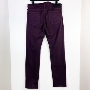 PAIGE Mens (34x32 34W 32L) Federal Purple Modern Slim Straight Purple Jeans